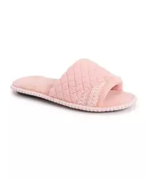 Женские шлепанцы Sally с открытым носком MUK LUKS, золотой