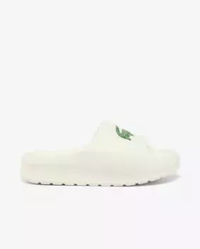 Женские шлепанцы Serve Slide 20 белого цвета Lacoste, белый