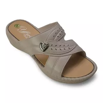 Женские шлепанцы Tecs 8890, бежевый