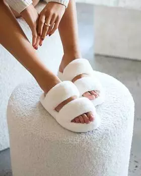 Женские шлепанцы Whistler кремового цвета BiLLiNi