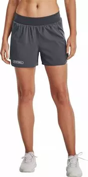 Женские шорты 2-в-1 для софтбола Under Armour, серый