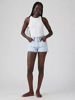 Женские шорты 501 Original Fit с высокой посадкой Levi's, цвет Healing Waters Short - Light Wash