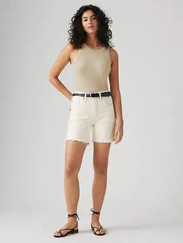 Женские шорты 501 Original Fit с высокой посадкой и длиной до середины бедра Levi's, цвет No Damage - White