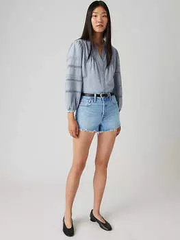 Женские шорты 501 Original Fit с высокой посадкой Levi's, цвет No Referee Short - Medium Wash