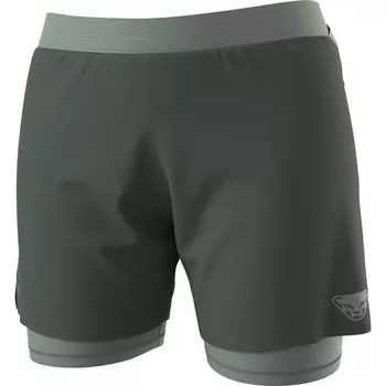 Женские шорты Alpine Pro 2/1 Dynafit, оливковый