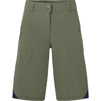 Женские шорты Altissimo II MTB Vaude, оливковый