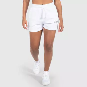 Женские шорты Aurilia белые для спорта и отдыха SMILODOX, цвет weiss