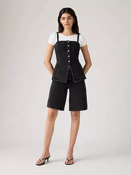 Женские шорты Baggy Dad Levi's, цвет Open Mind - Black