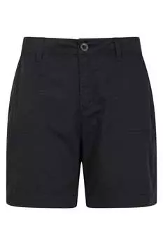 Женские шорты Bayside из 100% органического хлопка Mountain Warehouse, черный