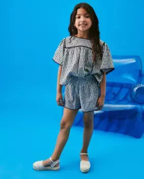 Женские шорты-бермуды на резинках Kids El Corte Ingls, чёрный