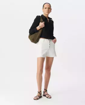 Женские шорты-бермуды с карманами IKKS, цвет Crudo