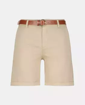 Женские шорты-бермуды с поясом Easy Wear, цвет Tostado
