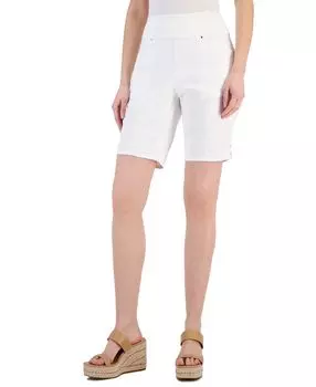 Женские шорты-бермуды со средней посадкой curvy без застежек, созданные для macy's INC International Concepts, мульти