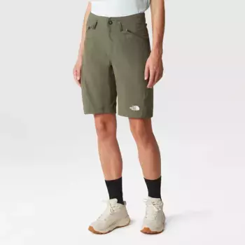 Женские шорты-бермуды Speedlight Slim Straight The North Face, темно-зеленый