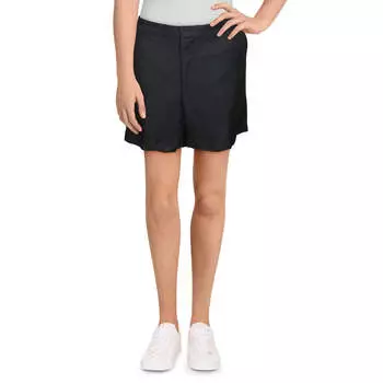 Женские шорты Bybianna из льняной смеси с высокой талией Lauren Ralph Lauren, черный