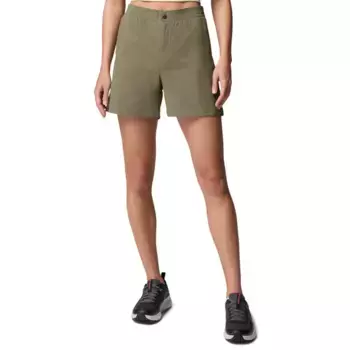 Женские шорты Columbia Cedar Crest для походов, зеленый