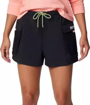 Женские шорты Columbia для открытой воды PFG, черный