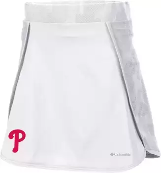 Женские шорты Columbia Philadelphia Phillies Omni-Wick Up Next, белый