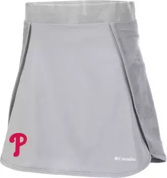 Женские шорты Columbia Philadelphia Phillies Omni-Wick Up Next, серый