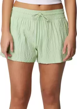 Женские шорты для активного отдыха Columbia Boundless Trek, цвет Sage Leaf Seersucker