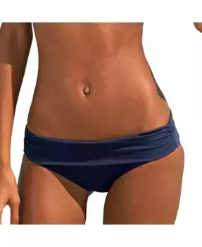Женские шорты для бикини Fold Over Classic LASCANA, синий