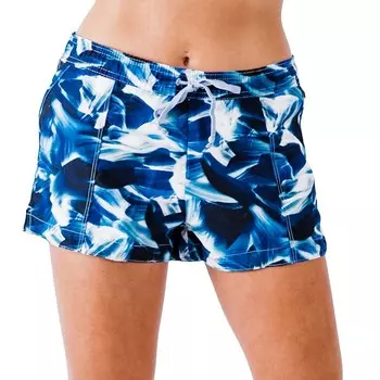 Женские шорты для досок 2–3 дюйма Calypsa LLC, цвет Navy Wave