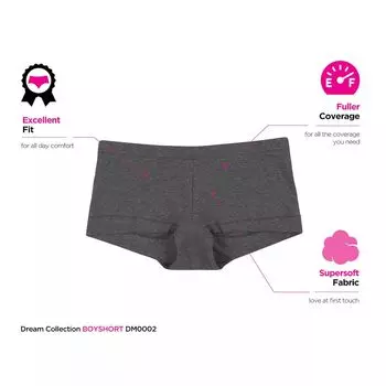 Женские шорты для мальчика Maidenform Cotton Dream Tailored DM0002 Maidenform