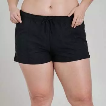 Женские шорты для плавания Plus 2"-3" Calypsa, черный