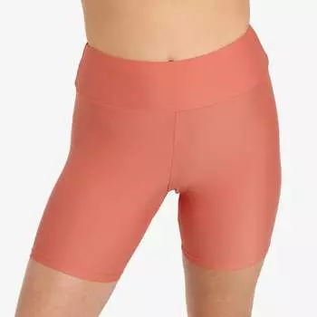 Женские шорты для плавания с высокой талией длиной до середины бедра Calypsa, цвет rust