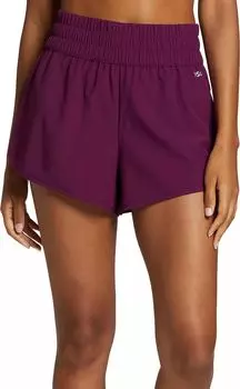 Женские шорты Dsg Stride высотой 3 дюйма с высокой посадкой, бордовый