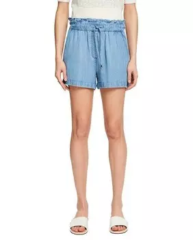 Женские шорты-джоггеры Tencel стандартного кроя Esprit, синий