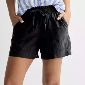 Женские шорты Femme Sonoma Goods For Life, цвет pitch black