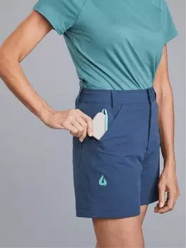 Женские шорты Go There сланцевого цвета Gnara