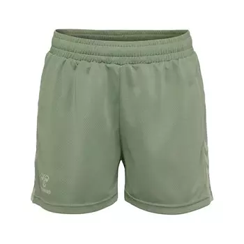 Женские шорты Hmlactive Pl для мультиспорта с технологией Beecool HUMMEL, цвет gruen