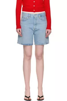 Женские шорты из денима Agolde, цвет coax