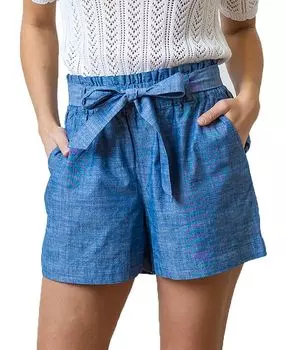 Женские шорты из органического хлопка с завязкой на талии Hope & Henry