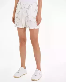 Женские шорты из поплина Tommy Jeans, белый