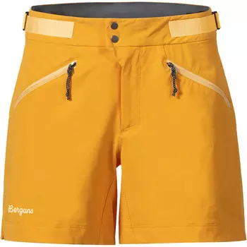 Женские шорты из софтшелла Tind Bergans, желтый