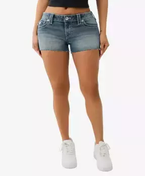 Женские шорты Joey Big T Wing Cut Off True Religion, синий