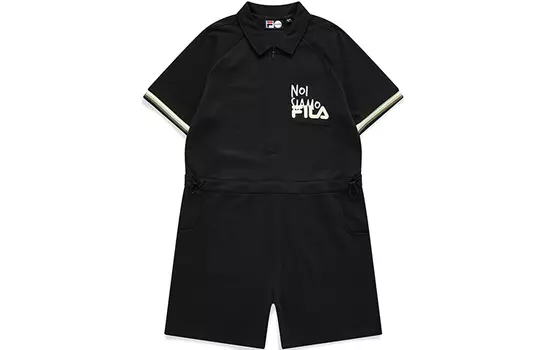 Женские шорты-карго FILA FUSION, Pitch Black