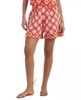 Женские шорты Laura Whitmore с принтом "Подсолнухи" Chinti & Parker, оранжевый