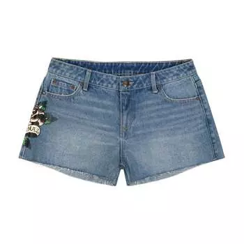 Женские шорты Love Eternal Denim в легком винтажном стиле Ed Hardy, цвет light vintage
