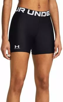 Женские шорты Middy Under Armour HeatGear 5 дюймов, черный