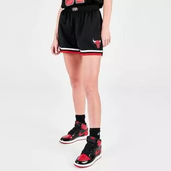 Женские шорты Mitchell &amp; Ness Chicago Bulls NBA 1997-98 Swingman, черный