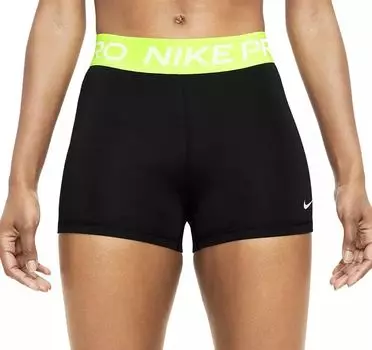 Женские шорты Nike Pro 3 дюйма, черный