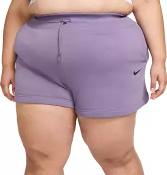 Женские шорты Nike Sportswear Phoenix Fleece Plus с высокой талией, цвет Daybreak