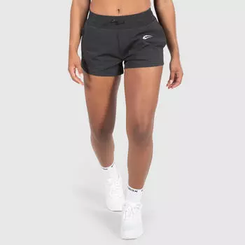 Женские шорты Nissy черные для спорта и отдыха SMILODOX, цвет schwarz