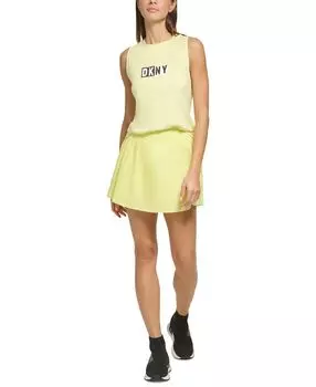 Женские шорты performance со складками без застежек DKNY, мульти