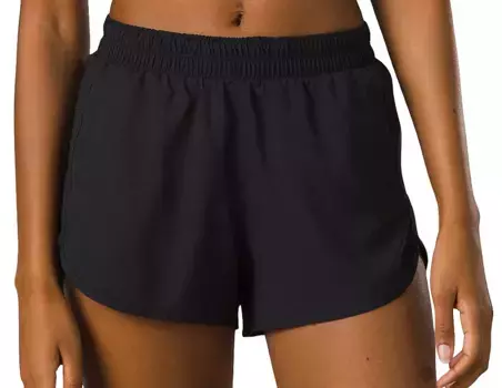 Женские шорты Prana от пика до тротуара, черный