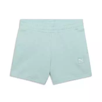 Женские шорты PUMA ESS ELEVATED 5" средней посадки для женщин, цвет modern mint